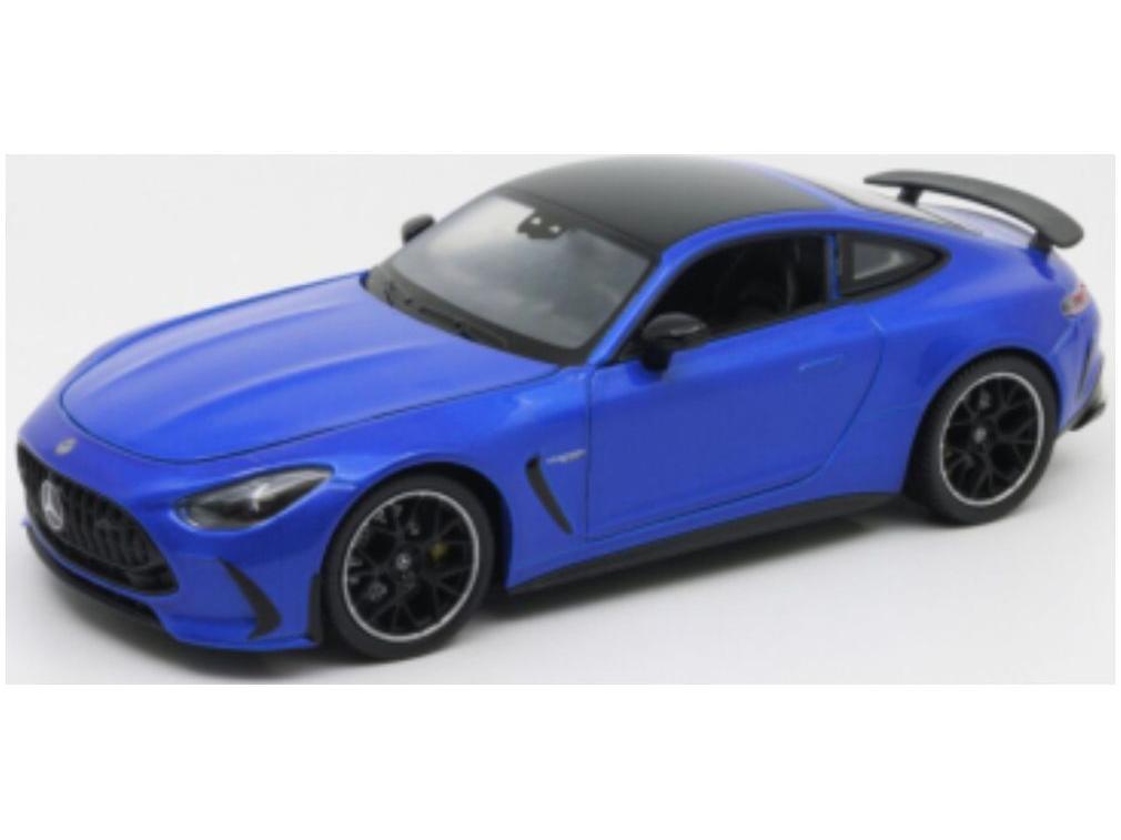 Mercedes-AMG GT Blue/Black 1:24 Scale Welly Diecast Model Car-Welly-Diecast Model Centre