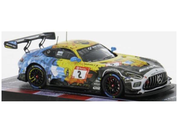 Mercedes-AMG GT3 24H Nurburgring 2020 #2 Buurman/Bastian/Ellis/Haupt 1:64 Scale Tarmac Works Diecast Model Car-Tarmac Works-Diecast Model Centre
