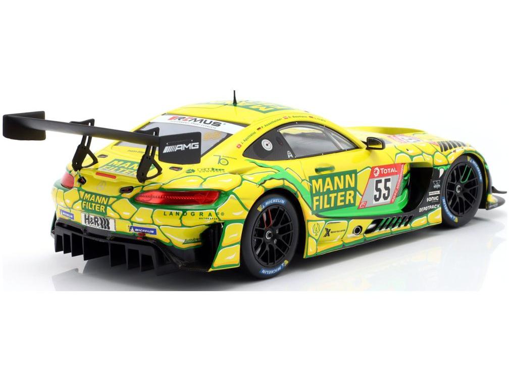 Mercedes-AMG GT3 Mamba #55 24H Nurburgring 2022 Landgraf Assenheimer/Trefz/Baumann 1:18 Scale IXO Diecast Model Car-IXO-Diecast Model Centre