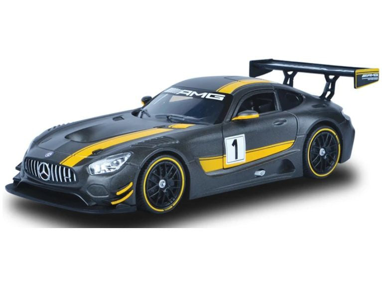 Mercedes-AMG GT3 black GT Racing - 1:24 Scale Model Car-Motormax-Diecast Model Centre