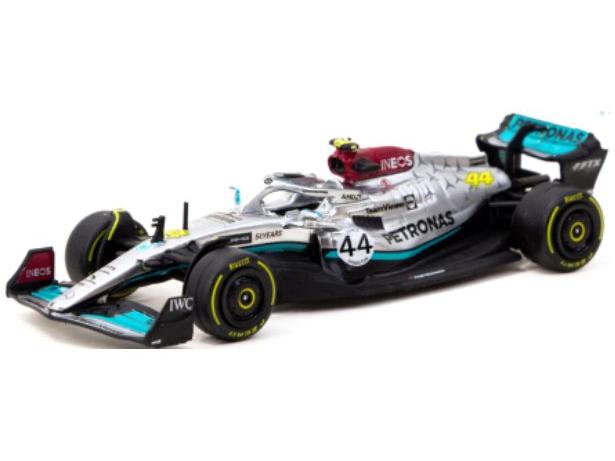 Mercedes-AMG Petronas F1 W13 E Performance #44 Lewis Hamilton F1 Belgian GP 2022 1:64 Scale Tarmac Works Diecast Model-Tarmac Works-Diecast Model Centre
