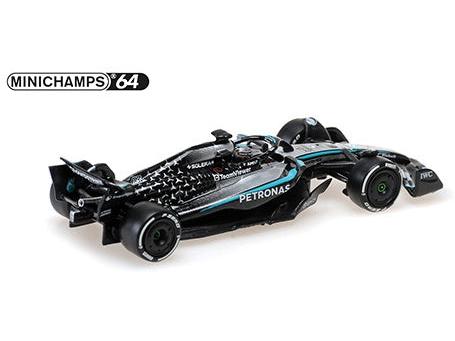 Mercedes-AMG Petronas F1 W16 E Performance 3rd F1 Chinese GP 2025 George Russell 1:64 Scale Diecast Car – Minichamps-Minichamps-Diecast Model Centre