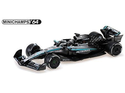 Mercedes-AMG Petronas F1 W16 E Performance 3rd F1 Chinese GP 2025 George Russell 1:64 Scale Diecast Car – Minichamps-Minichamps-Diecast Model Centre