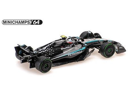 Mercedes-AMG Petronas F1 W16 E Performance F1 Chinese GP 2025 Kimi Antonelli 1:64 Scale Diecast Car – Minichamps-Minichamps-Diecast Model Centre