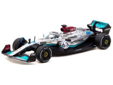 Mercedes-AMG W13 E Performance #63 George Russel F1 Belgian GP 2022 1:64 Scale Tarmac Works Diecast Model-Tarmac Works-Diecast Model Centre