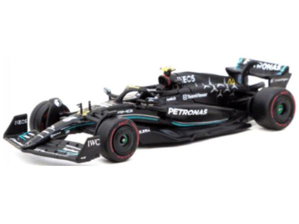 Mercedes-AMG W14 E Performance #44 Lewis Hamilton F1 Hungarian GP 2022 1:64 Scale Tarmac Works Diecast Model-Tarmac Works-Diecast Model Centre