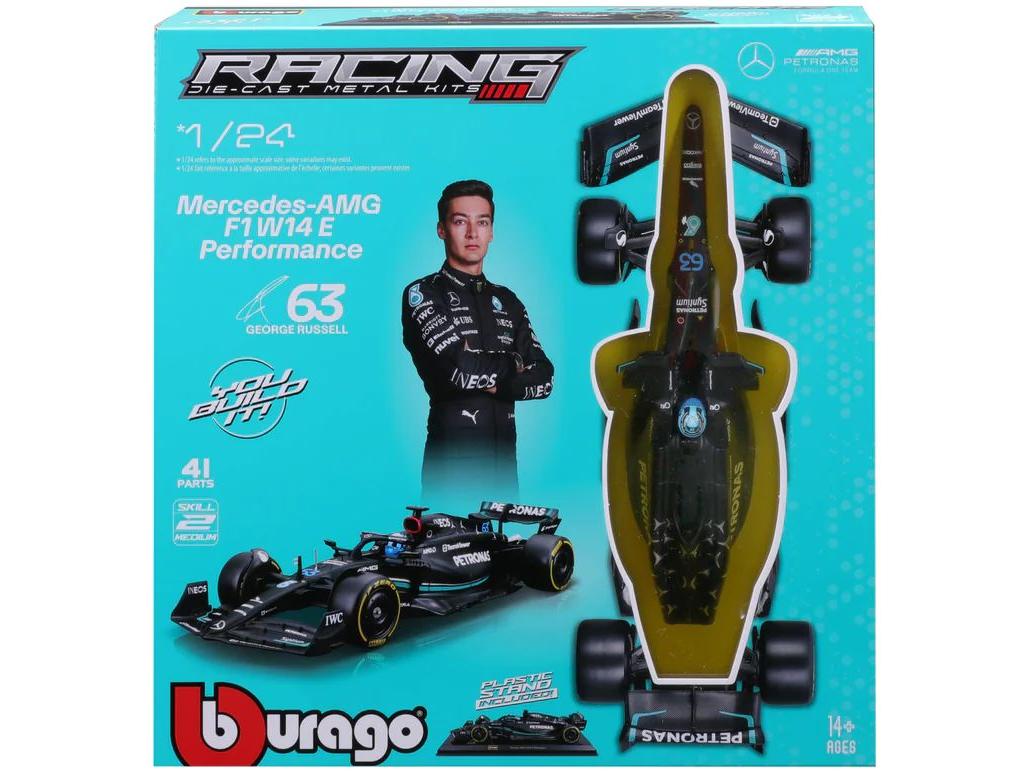 Mercedes-AMG W14 F1 2023 Russell Metal Kit 1:24 Scale Maisto-Maisto-Diecast Model Centre