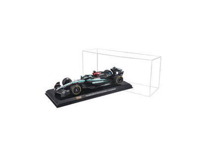 Mercedes-AMG W15 F1 2024 #44 LGeorge Russell w/Helmet 1:24 Scale Bburago Diecast Model Car-Bburago-Diecast Model Centre