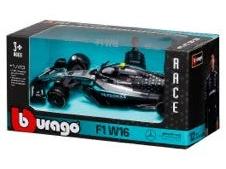 Mercedes-AMG W16 #12 F1 2025 Kimi Antonelli 1:43 Scale Diecast Model Car – Bburago-Bburago-Diecast Model Centre