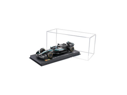 Mercedes-AMG W16 F1 2025 #63 George Russell w/Helmet 1:43 Scale Bburago Diecast Model Car-Bburago-Diecast Model Centre
