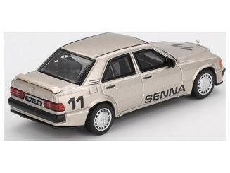 Mercedes-Benz 190 E 2.3-16 #11 Ayrton Senna 1984 Nurburgring Race of Champions 1:64 Scale MINI GT Model Car-MINI GT-Diecast Model Centre