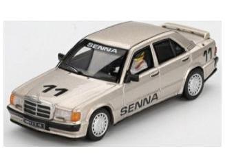 Mercedes-Benz 190 E 2.3-16 #11 Ayrton Senna 1984 Nurburgring Race of Champions 1:64 Scale MINI GT Model Car-MINI GT-Diecast Model Centre