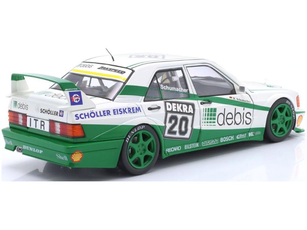 Mercedes-Benz 190E 2.5-16 Evo II #20 DTM91 Michael Schumacher Race Norisring -Col Box 1:18 Scale Werk83 Diecast Model Car-Werk83-Diecast Model Centre
