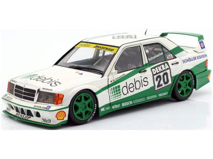 Mercedes-Benz 190E 2.5-16 Evo II #20 DTM91 Michael Schumacher Race Norisring -Col Box 1:18 Scale Werk83 Diecast Model Car-Werk83-Diecast Model Centre