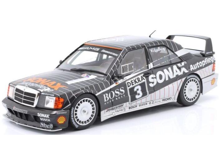Mercedes-Benz 190E 2.5-16 Evo II #3 DTM Champion 1992 Klaus Ludwig 1:18 Scale Werk83 Diecast Model Car-Werk83-Diecast Model Centre