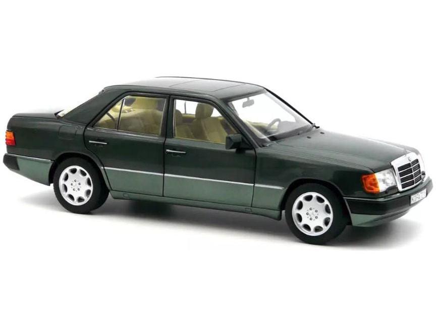 Mercedes-Benz 230 E Night Green Metallic 1990 1:18 Scale Norev Diecast Model Car-Norev-Diecast Model Centre