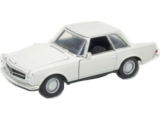 Mercedes-Benz 230SL Cream 1:24 Scale Diecast Car – Welly-Welly-Diecast Model Centre