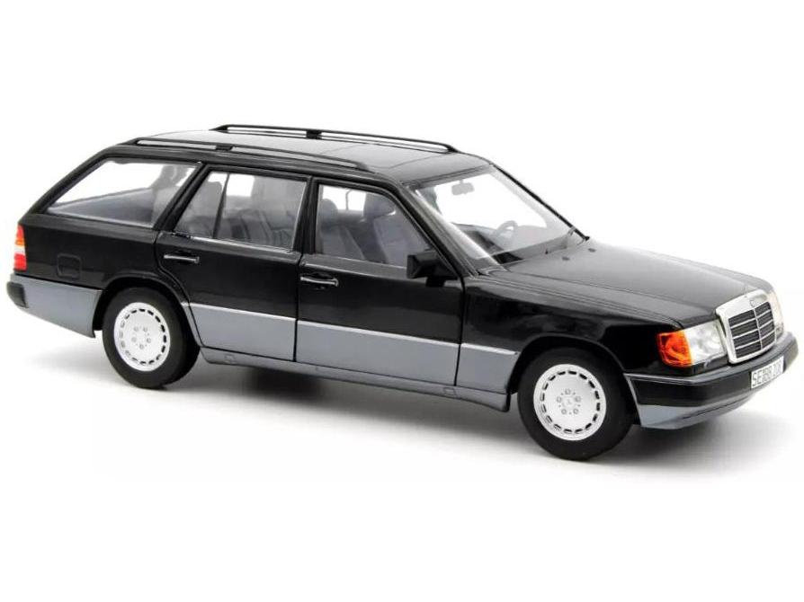 Mercedes-Benz 300 D T-Modell Blueblack Metallic 1990 1:18 Scale Diecast Car – Norev-Norev-Diecast Model Centre