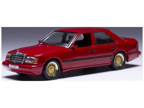 Mercedes-Benz 300 E (W124) Dark Red 1984 1:43 Scale IXO Diecast Model Car-IXO-Diecast Model Centre