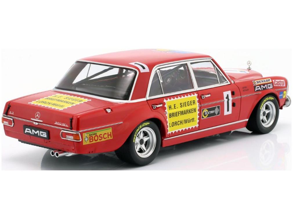 Mercedes-Benz 300 SEL 6.8 #1 24H Nurburgring 1972 Heyer/Betzler 1:18 Scale Werk83 Diecast Model Car-Werk83-Diecast Model Centre