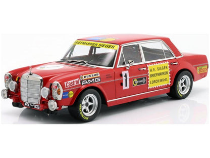 Mercedes-Benz 300 SEL 6.8 #1 24H Nurburgring 1972 Heyer/Betzler 1:18 Scale Werk83 Diecast Model Car-Werk83-Diecast Model Centre