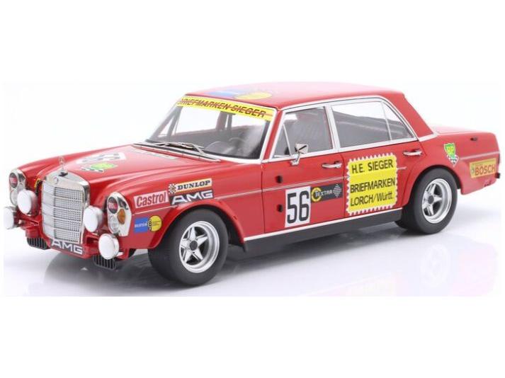 Mercedes-Benz 300 SEL 6.8 AMG #56 200 Miles Nuremberg 1972 H. Heyer 1:18 Scale Werk83 Diecast Model Car-Werk83-Diecast Model Centre