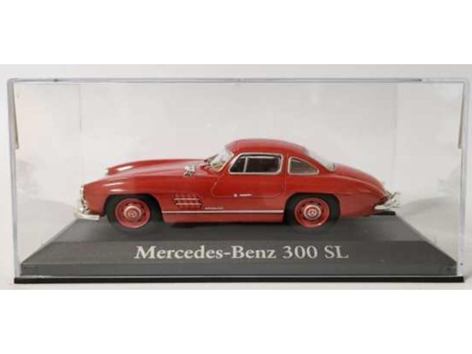Mercedes-Benz 300 SL Red 1:43 Scale Unbranded Diecast Model-Unbranded-Diecast Model Centre