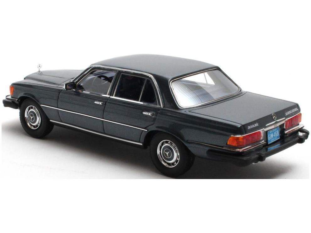 Mercedes-Benz 300SD Turbodiesel W116 USA Blue Metallic 1:43 Scale Matrix Resin Model Car-Matrix-Diecast Model Centre