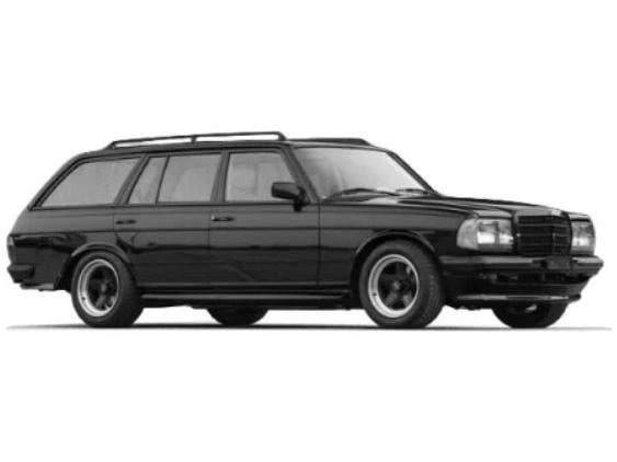 Mercedes-Benz 500 TE V8 AMG (S123) Black 1979 1:43 Scale IXO Diecast Model Car-IXO-Diecast Model Centre