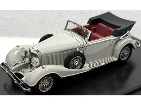 Mercedes-Benz 500K Cabriolet C Grey 1935 1:43 Scale Resin Car – Matrix-Matrix-Diecast Model Centre