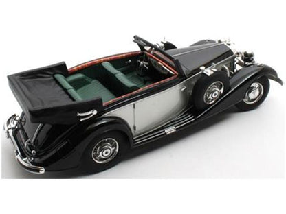 Mercedes-Benz 540K Cabriolet B Black/Silver 1936-1938 1:18 Scale Cult Resin Model Car-Cult-Diecast Model Centre