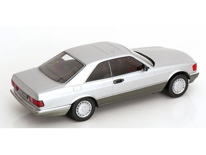 Mercedes-Benz 560 SEC C126 Metallic Silver 1:18 Scale Diecast Car – KK Scale-KK Scale-Diecast Model Centre
