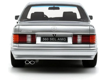 Mercedes-Benz 560 (W126) 6.0 SEL AMG Brilliant Silver 1989 1:18 Scale Resin Car – OttOmobile Samurai Collection-OttOmobile-Diecast Model Centre
