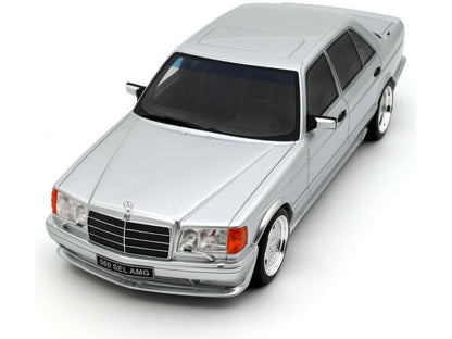 Mercedes-Benz 560 (W126) 6.0 SEL AMG Brilliant Silver 1989 1:18 Scale Resin Car – OttOmobile Samurai Collection-OttOmobile-Diecast Model Centre