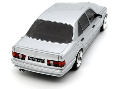 Mercedes-Benz 560 (W126) 6.0 SEL AMG Brilliant Silver 1989 1:18 Scale Resin Car – OttOmobile Samurai Collection-OttOmobile-Diecast Model Centre