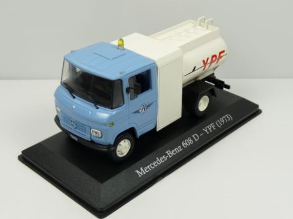 Mercedes-Benz 608 D (1973) Cisterna YPF (Argentina Spec.) 1:43 Scale Diecast Model-Unbranded-Diecast Model Centre