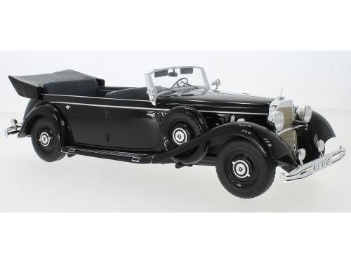 Mercedes-Benz 770 (W150) Convertible Black 1938 1:18 Scale Diecast Model Car – Model Car Group-Model Car Group-Diecast Model Centre