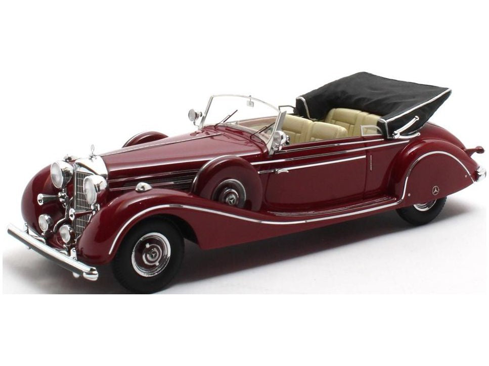 Mercedes-Benz 770K (W150) Cabriolet B 1939 maroon - 1:43 Scale Model Car-Matrix-Diecast Model Centre