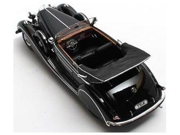 Mercedes-Benz 770K W150 Cabriolet B Black 1939 1:43 Scale Matrix Resin Model Car-Matrix-Diecast Model Centre
