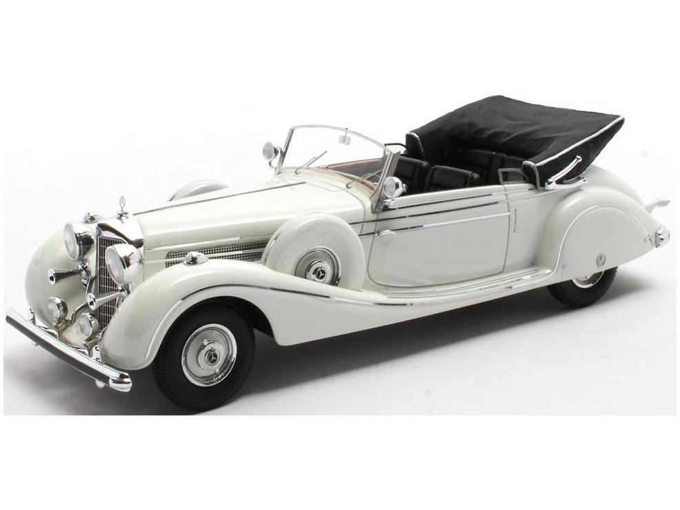 Mercedes-Benz 770K W150 Cabriolet B White 1939 1:43 Scale Matrix Resin Model Car-Matrix-Diecast Model Centre