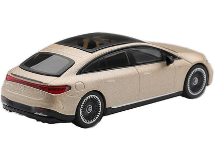Mercedes-Benz AMG EQS 53 Gold (LHD) Blister Packaging 1:64 Scale Diecast Car – MINI GT-MINI GT-Diecast Model Centre