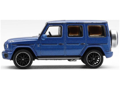 Mercedes-Benz AMG G 63 Dark Blue Metallic (LHD) 1:64 Scale MINI GT Model Car-MINI GT-Diecast Model Centre