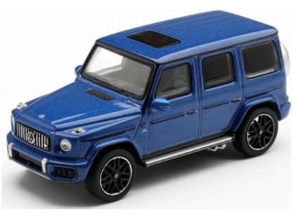 Mercedes-Benz AMG G 63 Dark Blue Metallic (LHD) 1:64 Scale MINI GT Model Car-MINI GT-Diecast Model Centre
