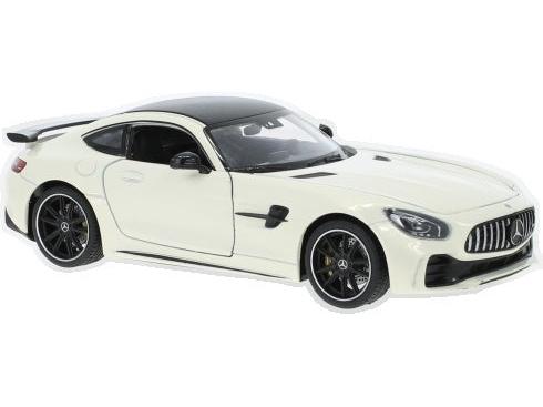 Mercedes-Benz AMG GT R (C190) White 1:24 Scale Diecast Car – Welly-Welly-Diecast Model Centre