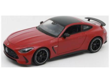 Mercedes-Benz AMG GT Red/Black 1:24 Scale Welly Diecast Model-Welly-Diecast Model Centre