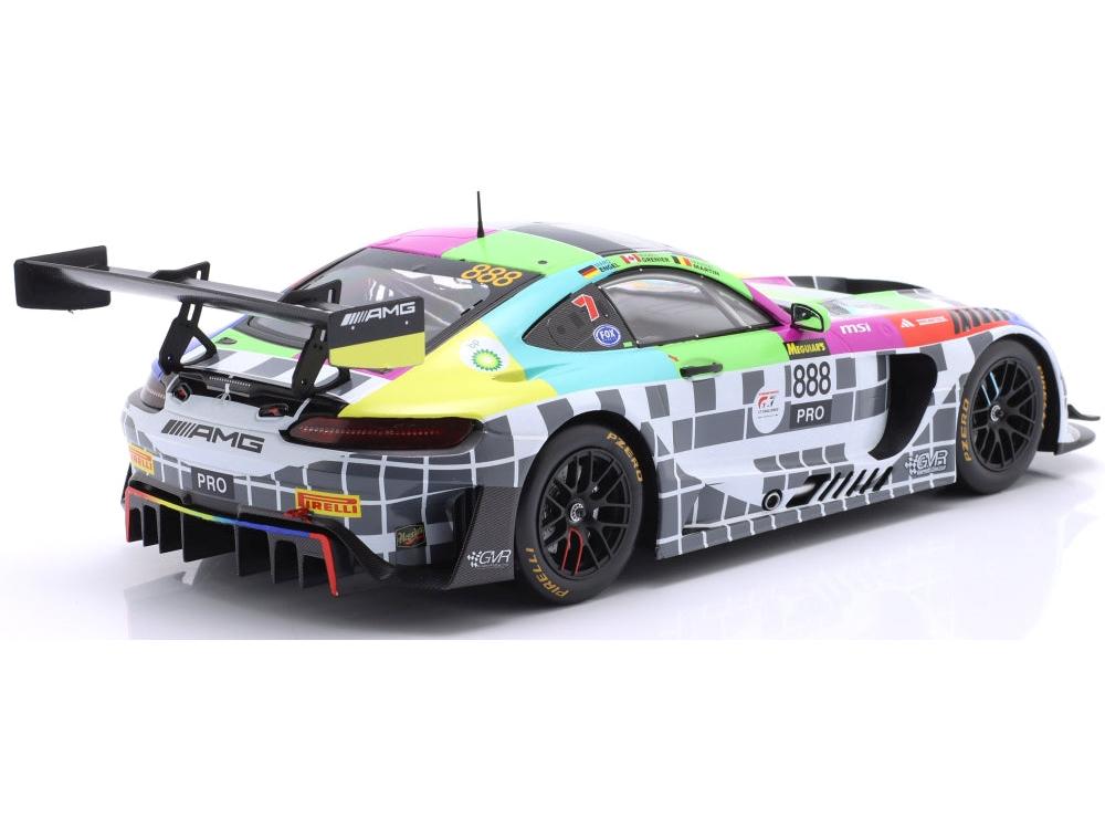 Mercedes-Benz AMG GT3 EVO GMR #888 12h Bathurst 2025 Engel/Martin/Grenier 1:18 Scale Diecast Car – IXO-IXO-Diecast Model Centre