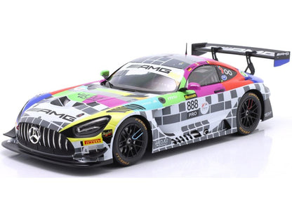 Mercedes-Benz AMG GT3 EVO GMR #888 12h Bathurst 2025 Engel/Martin/Grenier 1:18 Scale Diecast Car – IXO-IXO-Diecast Model Centre