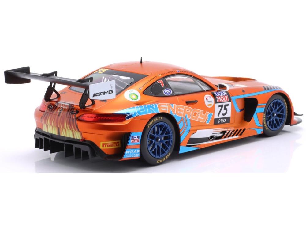Mercedes-Benz AMG GT3 EVO SunEnergy1 #75 Winner 12h Bathurst 2023 Habul/Gounon 1:18 Scale Diecast Car – IXO-IXO-Diecast Model Centre