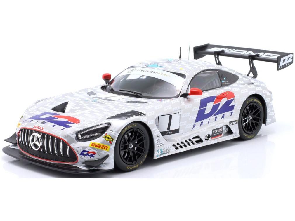 Mercedes-Benz AMG GT3 Evo #1 British GT Championship 2023 Loggie/Gounon 1:18 Scale IXO Diecast Model Car-IXO-Diecast Model Centre