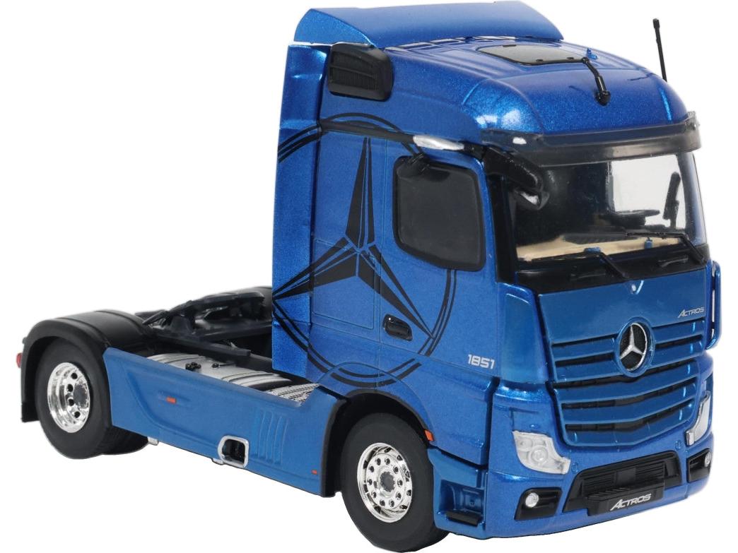 Mercedes-Benz Actros L Blue 2024 1:43 Scale Diecast Truck – Solido-Solido-Diecast Model Centre